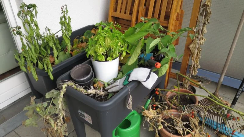 Balkon winterfest machen