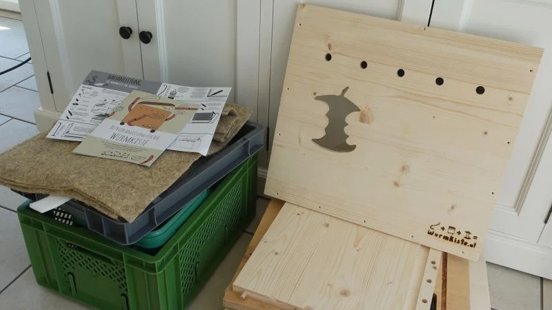 Wurmkiste bauen_Lieferumfang