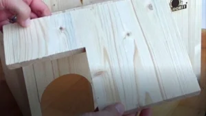 Igelhaus selber bauen_Zwischenwand