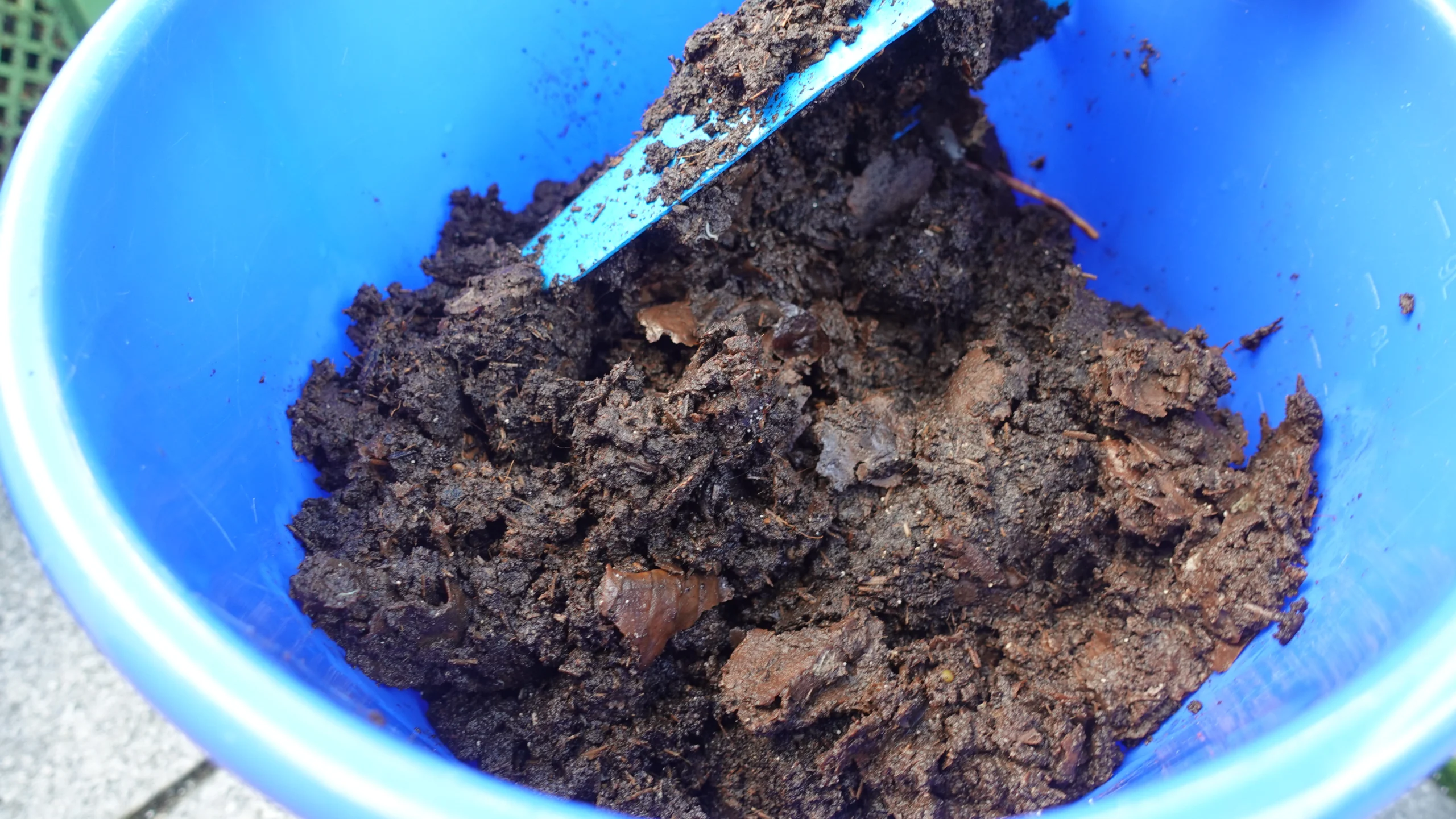 Komposterde Erde aufbereiten_Komposterde